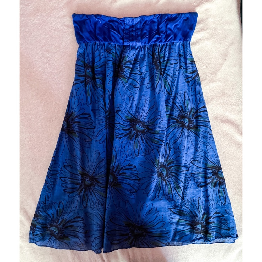 Bloom Floral Print Baby Doll Dress
